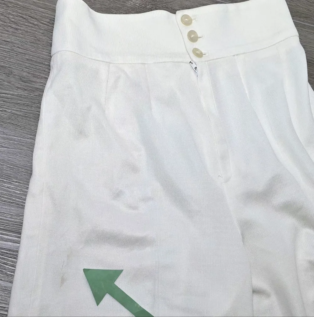 Vintage 70's Bell Bottom Pants High Waisted 26 Inch Waist 31 Inseam 14 Inch Bell - Picture 8 of 8